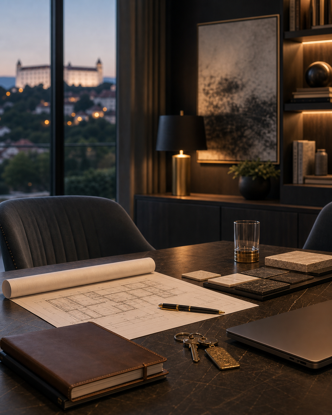 Premium real estate consultation office